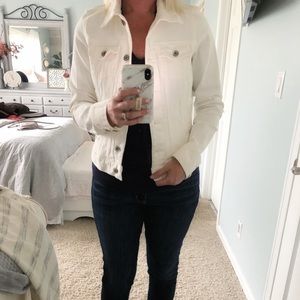 White Jean Jacket